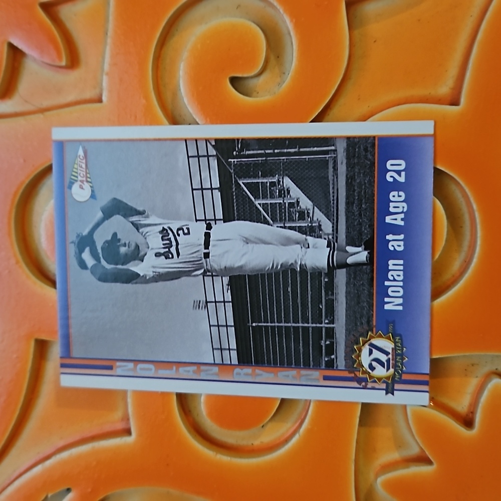1993 Pacific Trading Cards Nolan Ryan #115